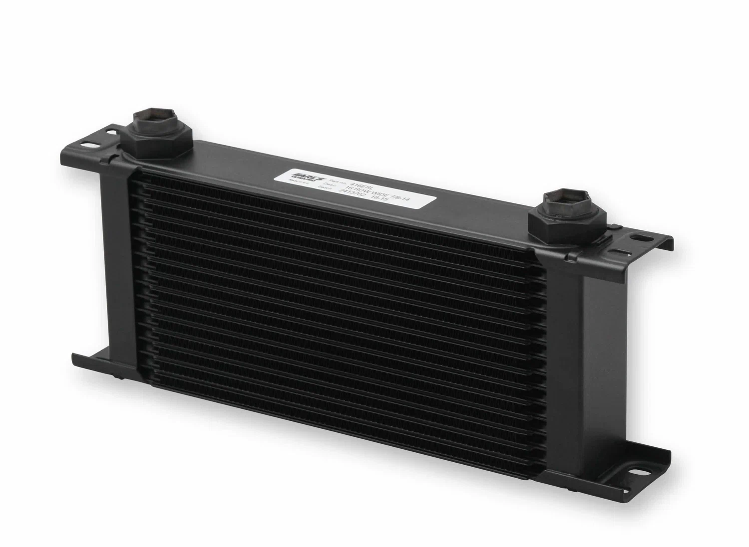 Earls UltraPro Oil Cooler 16 Rows Wide Cooler 10 O-Ring Boss Female Port -416ERL